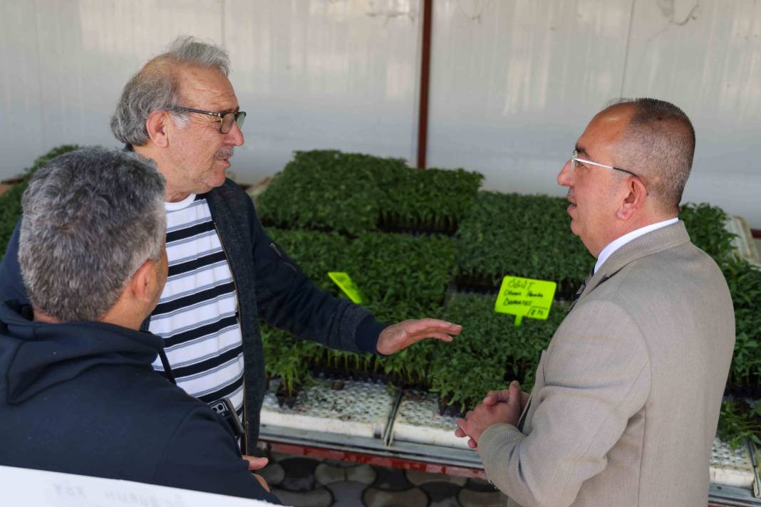 Konya’nın fidesini Meram yetiştiriyor! Satışlar başladı 10